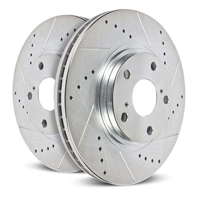 22-24 Ford Maverick Power Stop AR85213XPR Rear Drilled & Slotted Rotor (Pair)