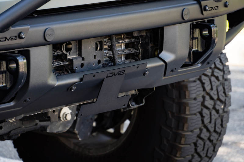 21-25 Ford Bronco DV8 Offroad LPBR-01 Factory Front Bumper Licence Relocation Bracket - Front