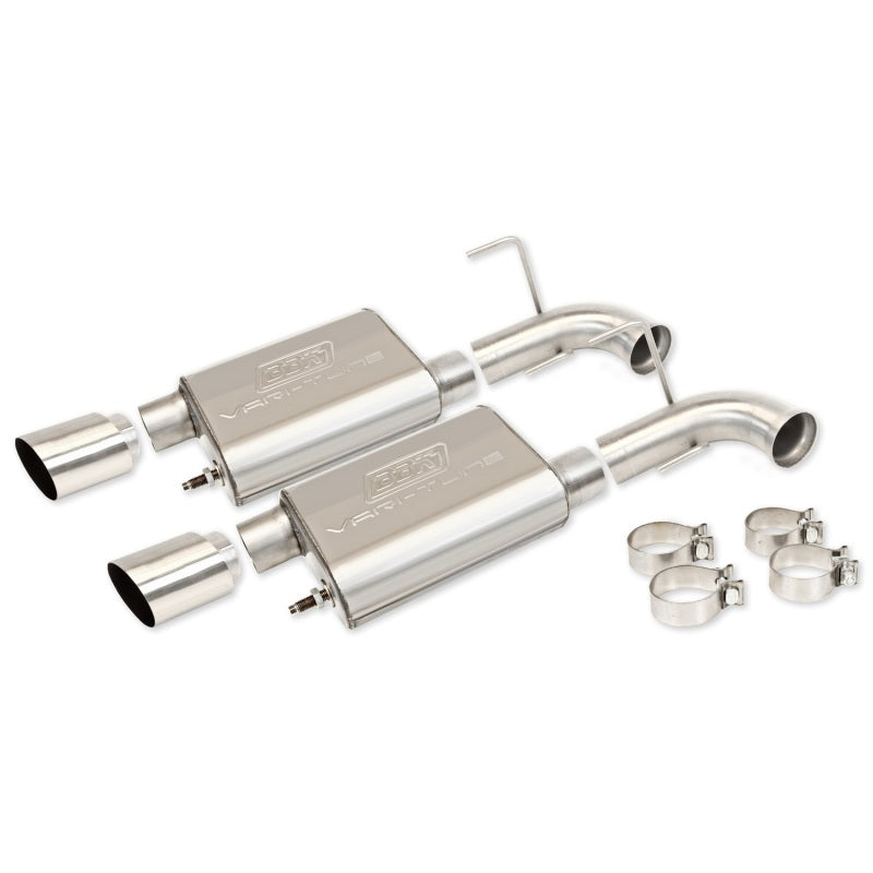 11-14 Ford Mustang V8 5.0L BBK 41015 Varitune Axle Back Exhaust Kit Stainless