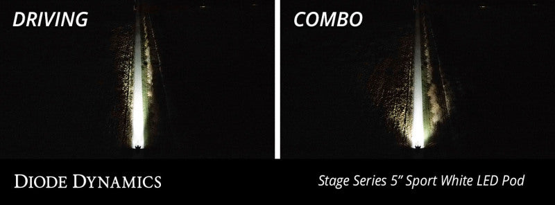 21-23 Ford F-150 Diode Dynamics DD7329 SS5 Bumper LED Pod Light Kit - Sport Yellow Driving