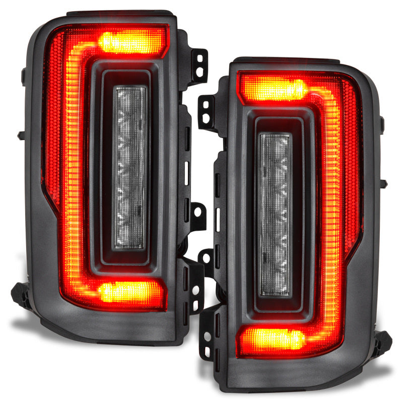 21-24 Bronco ORACLE Lighting 5892-504 Flush Style (Lensless) LED Tail Lights - Standard Red Lens