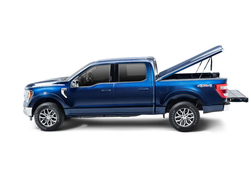 21-24 Ford F-150 Ext/Crew Cab UnderCover UC2218L-E7 6.5ft Elite LX Bed Cover -Velocity Blue
