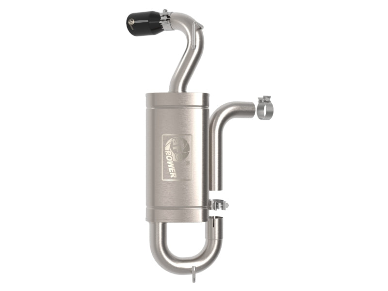 21-23 Ford Bronco Sport 1.5L L3 / 2.0L L4 AFE 49-33141-B Vulcan Series 2.5in 304 SS Axle-Back Exhaust System-Black Tip