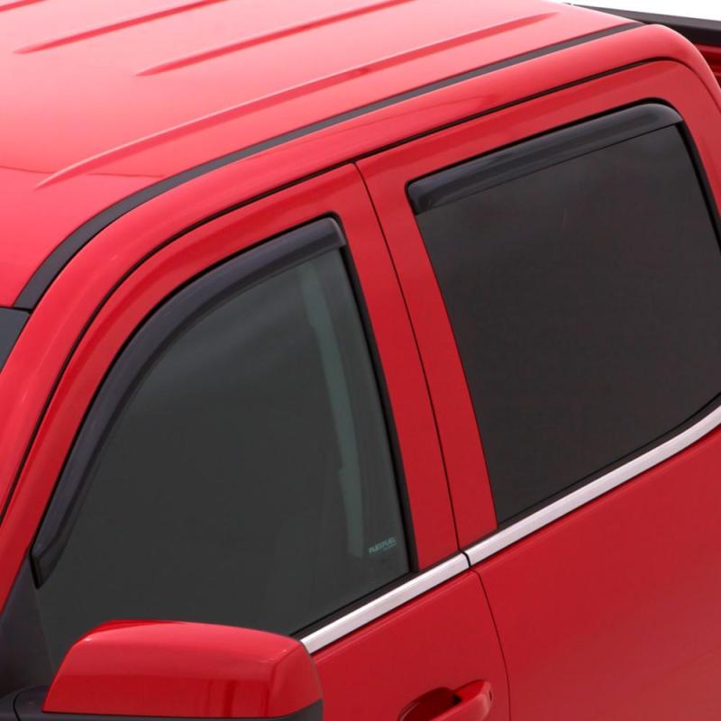 09-14 F-150 SuperCrew AVS 194155 Ventvisor In-Channel Window Deflectors 4pc - Smoke