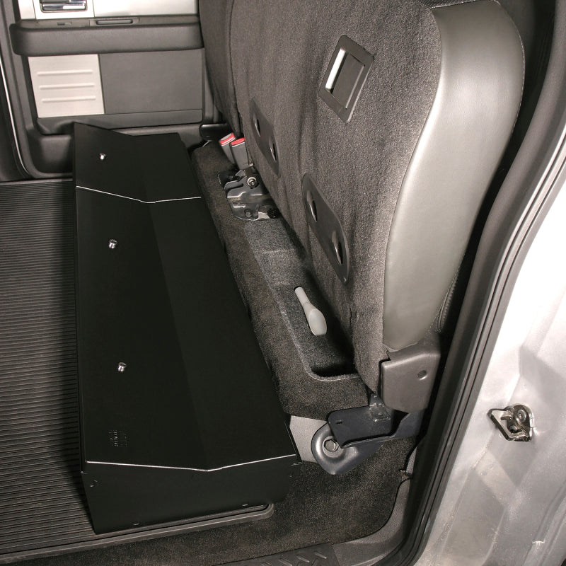 09-14 Ford F-150 Crew Cab Tuffy 283-01 Underseat Full Lockbox w/ Standard Key