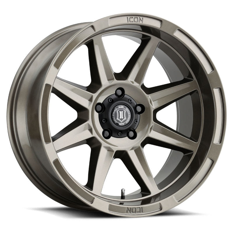 04-23 Ford F-150 / 17-23 Raptor ICON 6020106345BG Bandit 20x10 6x135 -24mm Offset 4.5in BS Gloss Bronze Wheel