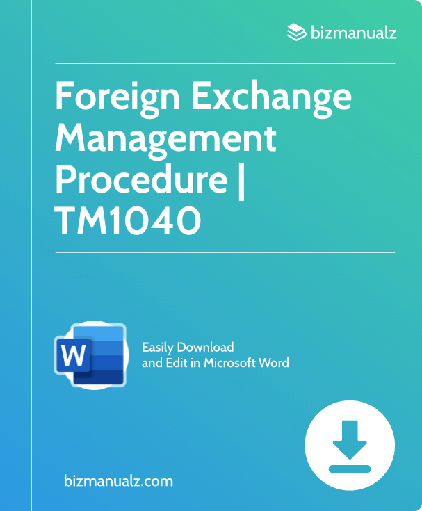 Foreign Exchange Management Procedure | TM1040