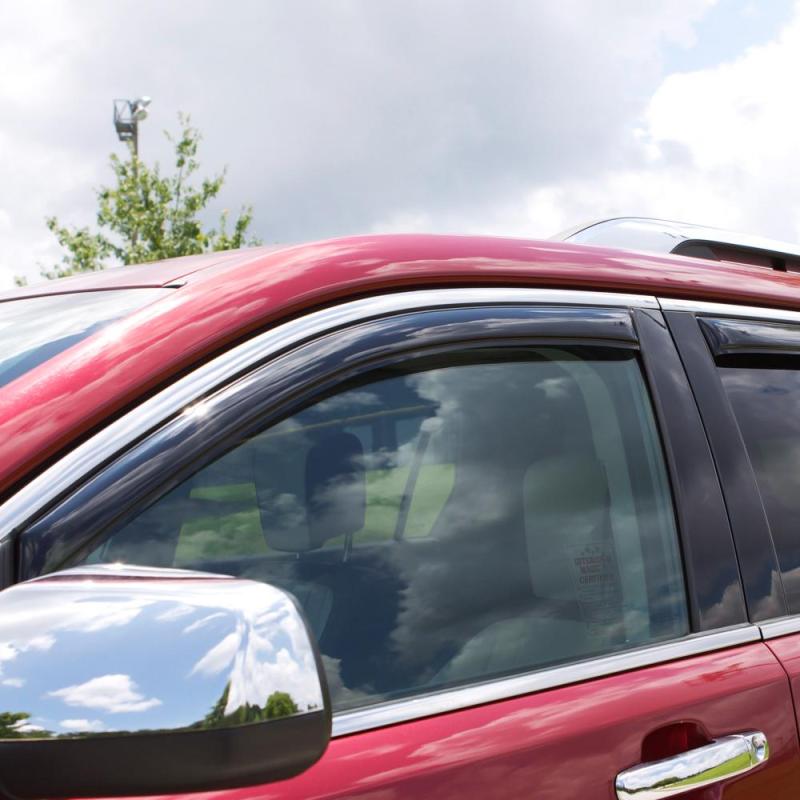 09-14 F-150 SuperCrew AVS 194155 Ventvisor In-Channel Window Deflectors 4pc - Smoke