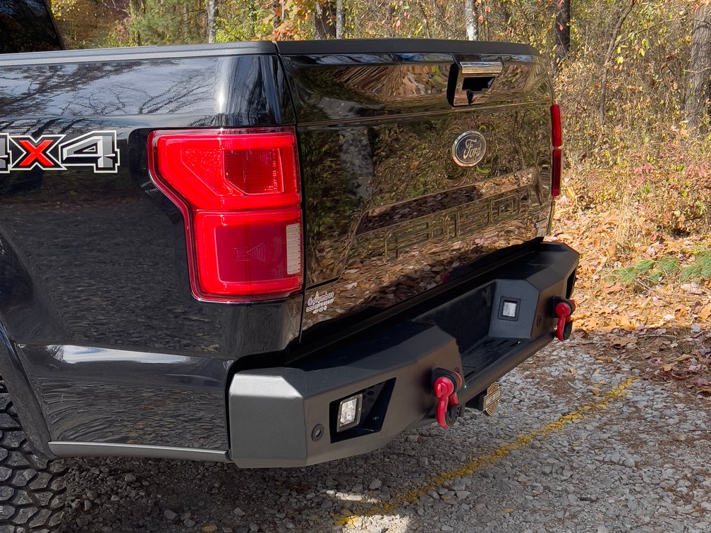 15-20 Ford F-150 (Ex. Raptor) Body Armor 4x4 FD-2967 Ambush Rear Bumper - Black