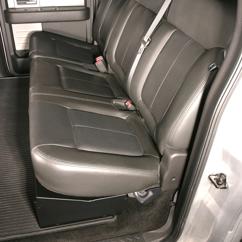 09-14 Ford F-150 Crew Cab Tuffy 283-01 Underseat Full Lockbox w/ Standard Key