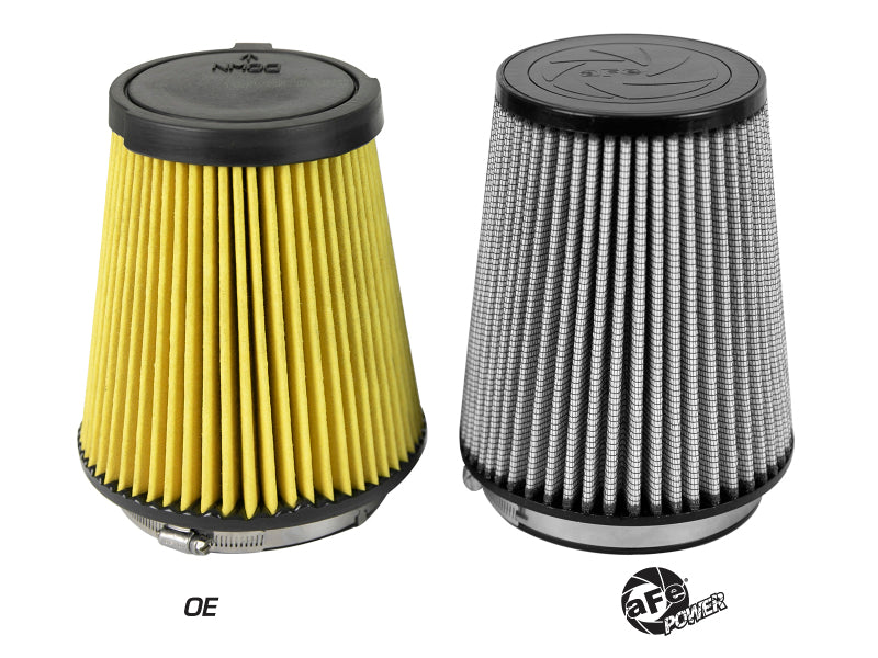 16-19 Ford Mustang V8 5.2L Shelby aFe 11-10145 Magnum FLOW Pro DRY S Air Filter