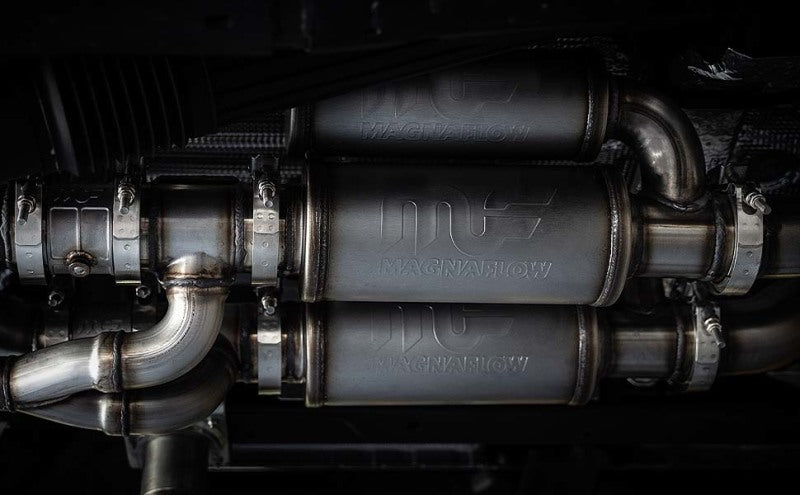 22-26 Ford Bronco Raptor V6 3.0L MagnaFlow 19619 System Overland Cat-Back Performance Exhaust System