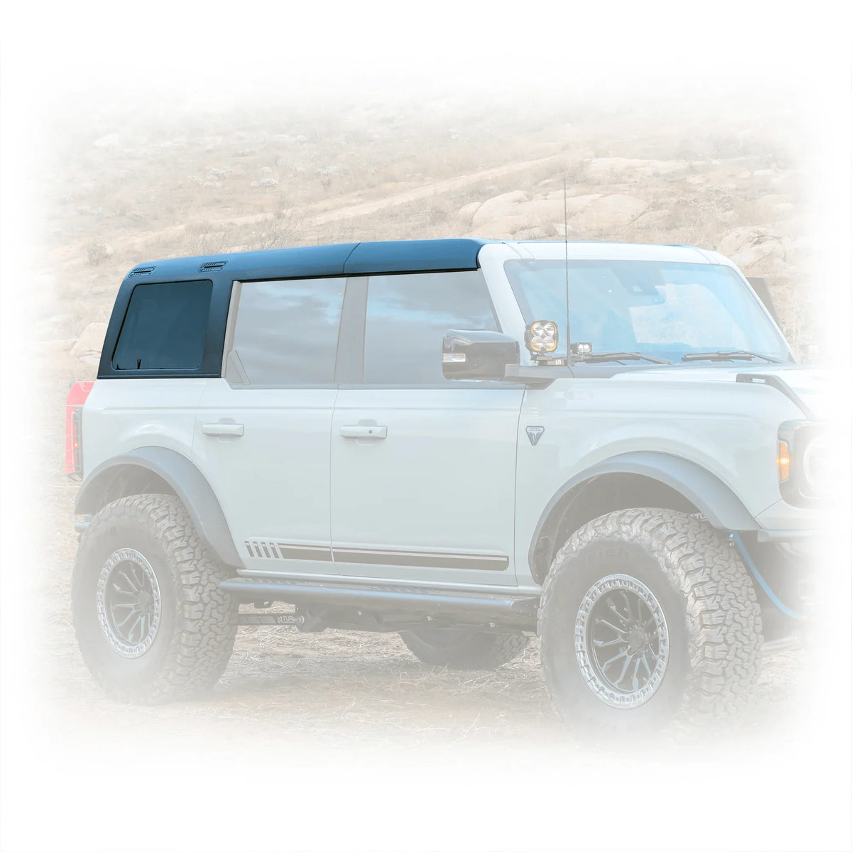 21-26 Ford Bronco Turn Offroad HTBR-M4P Hard Top (4-Door) - Primer (Paintable)