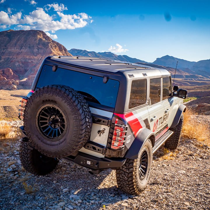 21-26 Ford Bronco Turn Offroad HTBR-M4PWD Hard Top (4 Door) w/ Defroster/Wiper - Primer (Paintable)