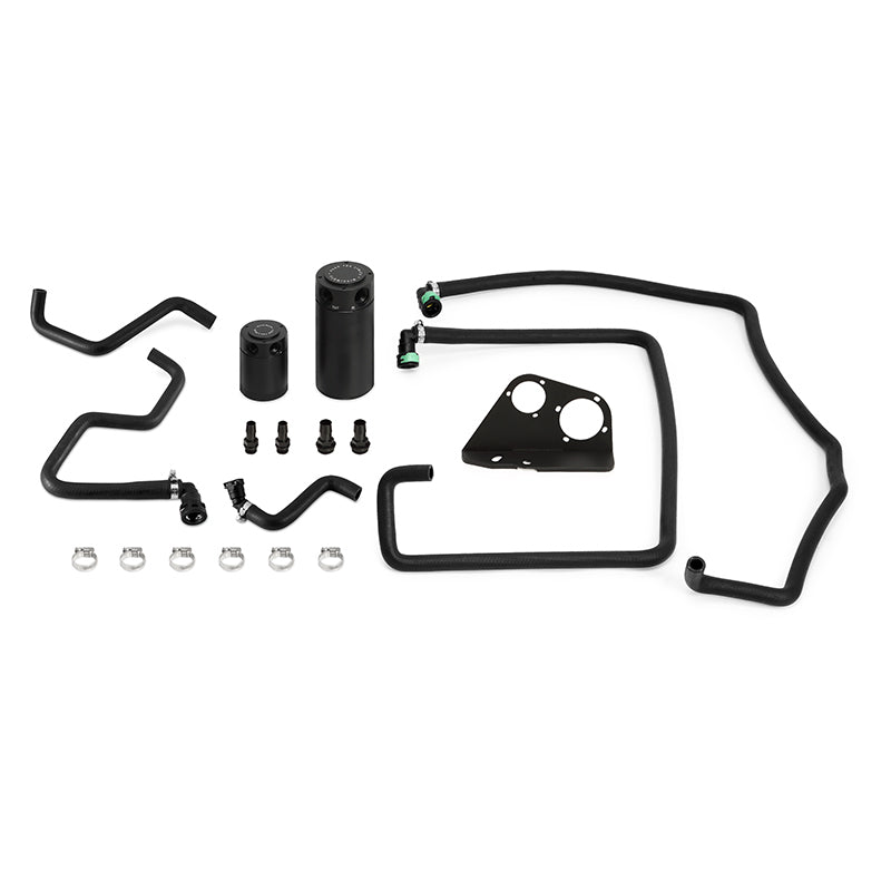 17-22 Ford F-150 & Raptor 3.5L Ecoboost V6 Mishimoto MMBCC-F35T-17SBE Baffled Oil Catch Can Kit