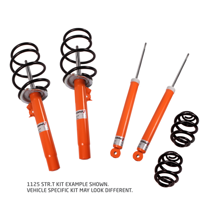 11-14 Ford Mustang V6/V8 Koni 1125 1092 Coil Spring Lowering Kit Shock Absorber Kit