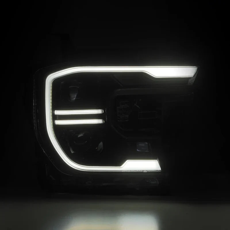 24-26 Ford Ranger Raptor 3.0L EB AlphaRex 880902 LUXX-Series LED Projector Headlights Alpha-Black