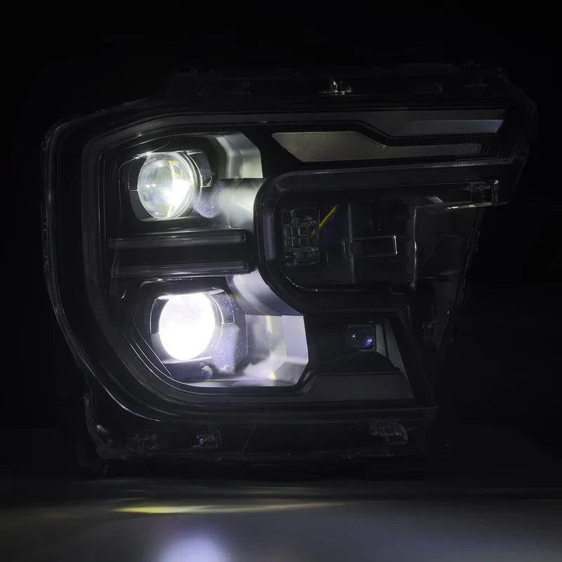 24-26 Ford Ranger Raptor 3.0L EB AlphaRex 880903 LUXX-Series LED Projector Headlights Black