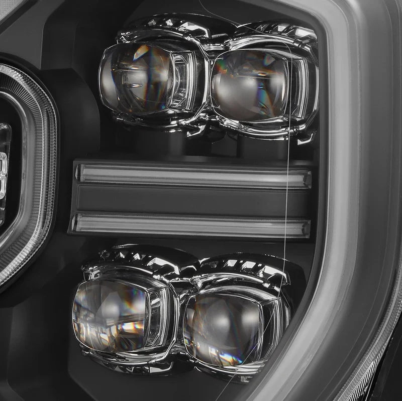 24-26 Ford Ranger Raptor 3.0L EB AlphaRex 880893 NOVA-Series LED Projector Headlights Black