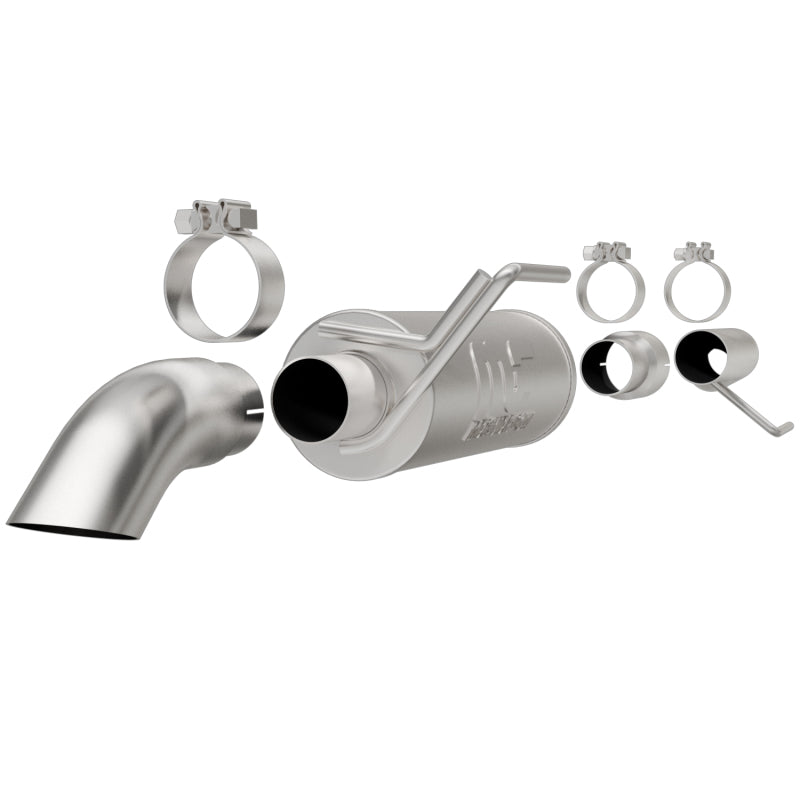 15-20 Ford F150 V8 MagnaFlow 19083 Cat-Back Exhaust System 2.5/3-inch with Front Turn Down, Rear Tire Exit