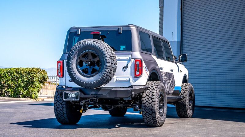 21-24 Ford Bronco 2.3L 4WD Borla 11975CB ATAK Axle Back Exhaust w/ Black Coated Tips