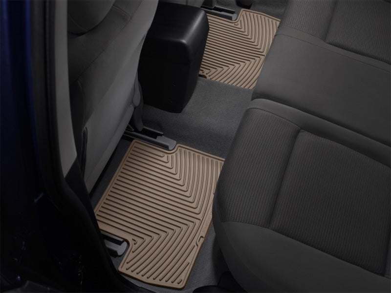 09-14 Ford F-150 Super Cab WeatherTech W139TN Rear Rubber Mats -Tan