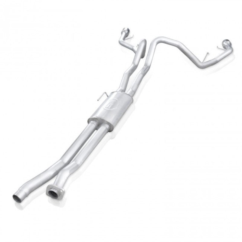 17-20 Ford Raptor V6 Stainless Works FTR17CBUB 3in Catback Factory Connection Under Bumper Exhaust