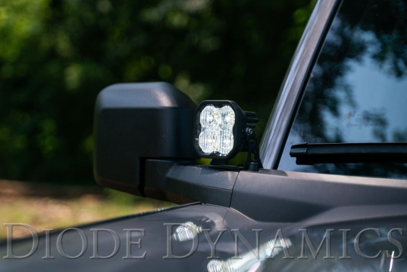 21-25 Ford Bronco Diode Dynamics DD7186 SS3 LED Ditch Light Kit - Pro White Combo