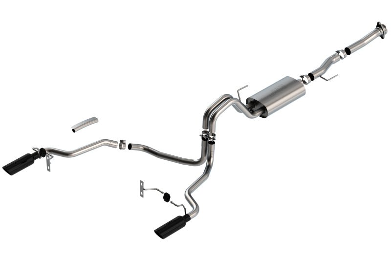 21-25 Ford F-150 5.0L V8 Borla 140868BC 3in Cat-Back Exhaust System S-Type
