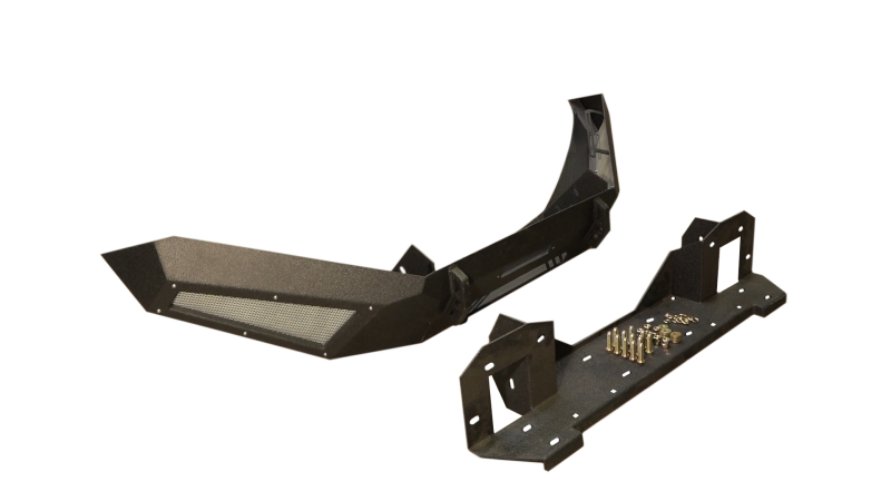 15-17 Ford F-150 Fishbone Offroad FB22365 Pelican Front Winch Bumper - Black