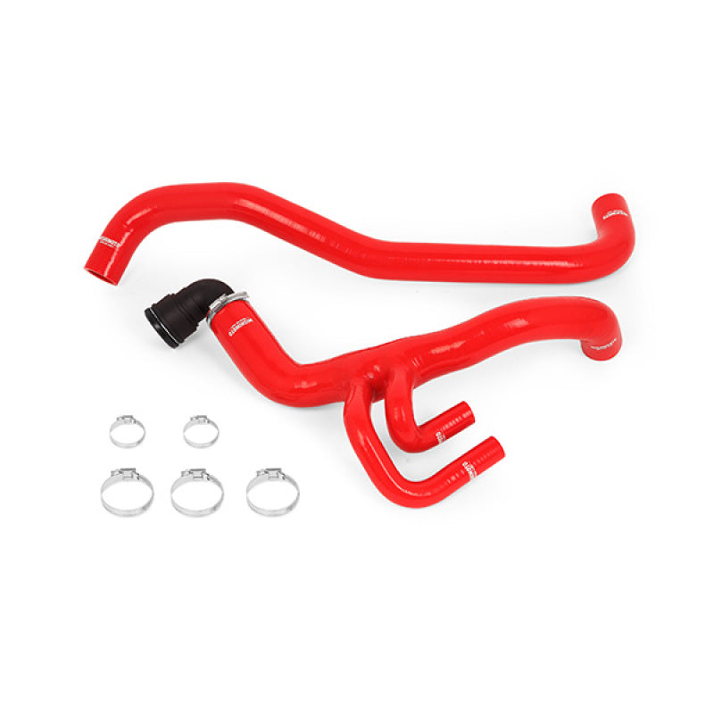 10-14 Ford Raptor V8 6.2L Mishimoto MMHOSE-F62-10RD Red Silicone Radiator Hose Kit