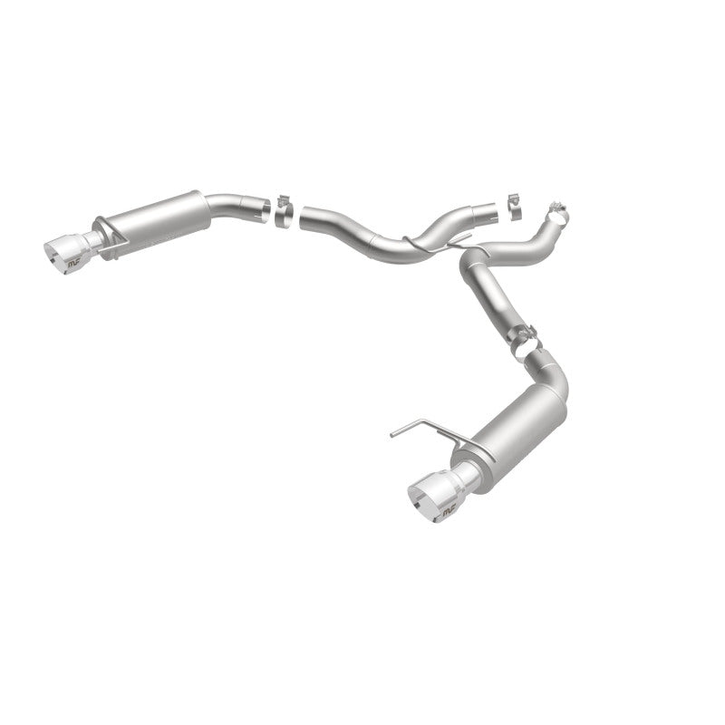 15-17 Ford Mustang 5.0L V8 MagnaFlow 19103 3in SS Axle Back Dual Split Polished 4.5in Tip - Competition
