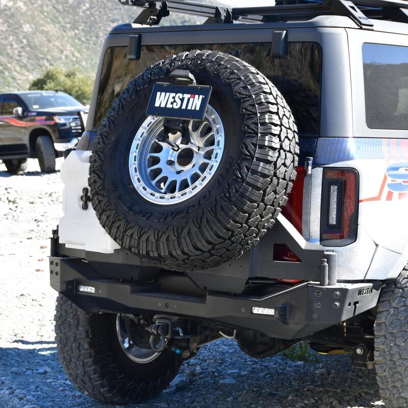 21-25 Ford Bronco Westin 59-732255 Bumper Swingout Passenger Side for XTS Rear Bumper - Tex. Blk