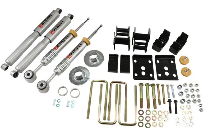 09-13 Ford F150 2WD Belltech 983SP Lowering Kit Short Bed 2in or 3in F/4in Rear w/ Shocks