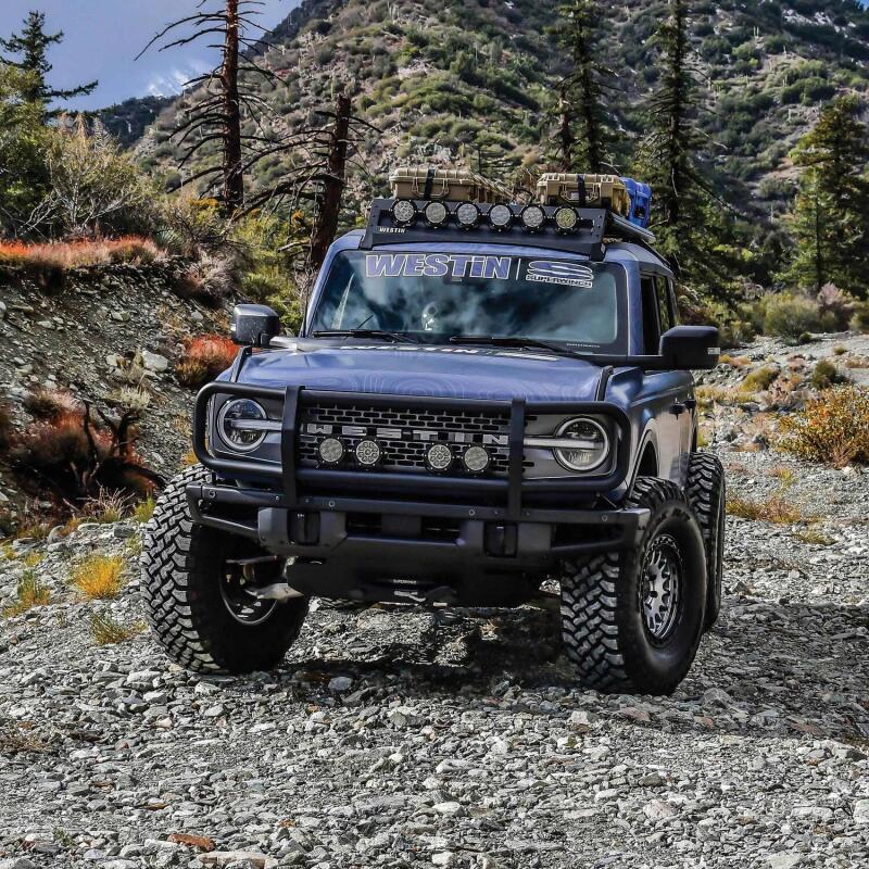 21-26 Ford Bronco / 22-26 Bronco Raptor Westin 59-751255 XTS Front Bumper Brush Guard Textured Black