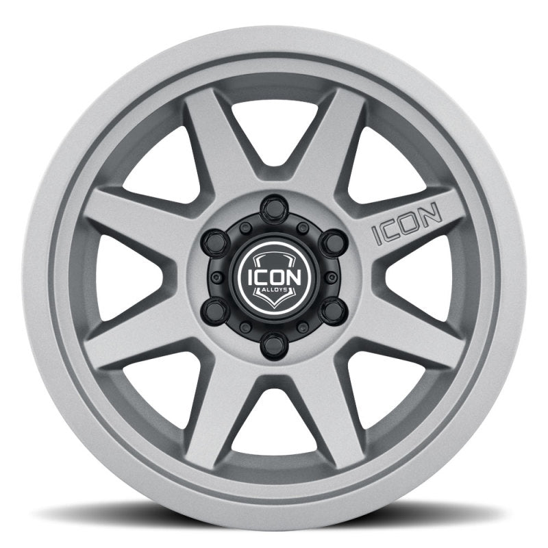 04-22 Ford F-150/ 15-22 Ford Expedition ICON Rebound 1917856350CH SLX 17x8.5 6 x 135 6mm Offset 5.75in BS 87.1mm Bore Charcoal Wheel