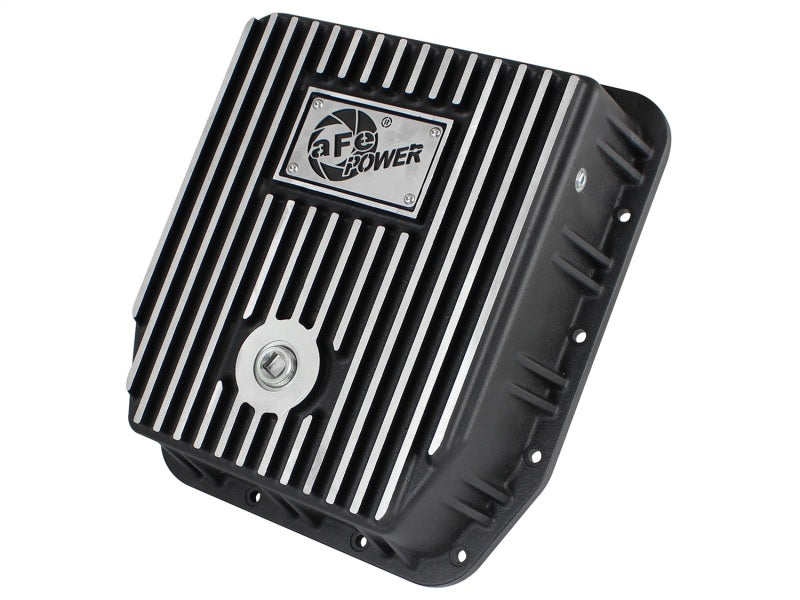 93-08 Ford Trucks (AODE/4R70W Transmission) afe 46-70222 Transmission Pan (Black)