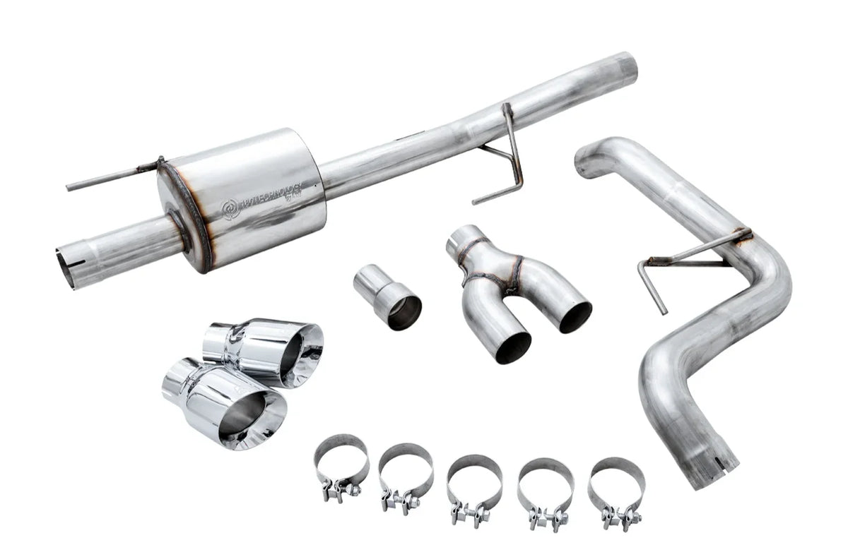 15-20 Ford F-150 AWE 3015-32104 0FG Dual Exit Performance Exhaust System w/ 5in Chrome Silver Tips