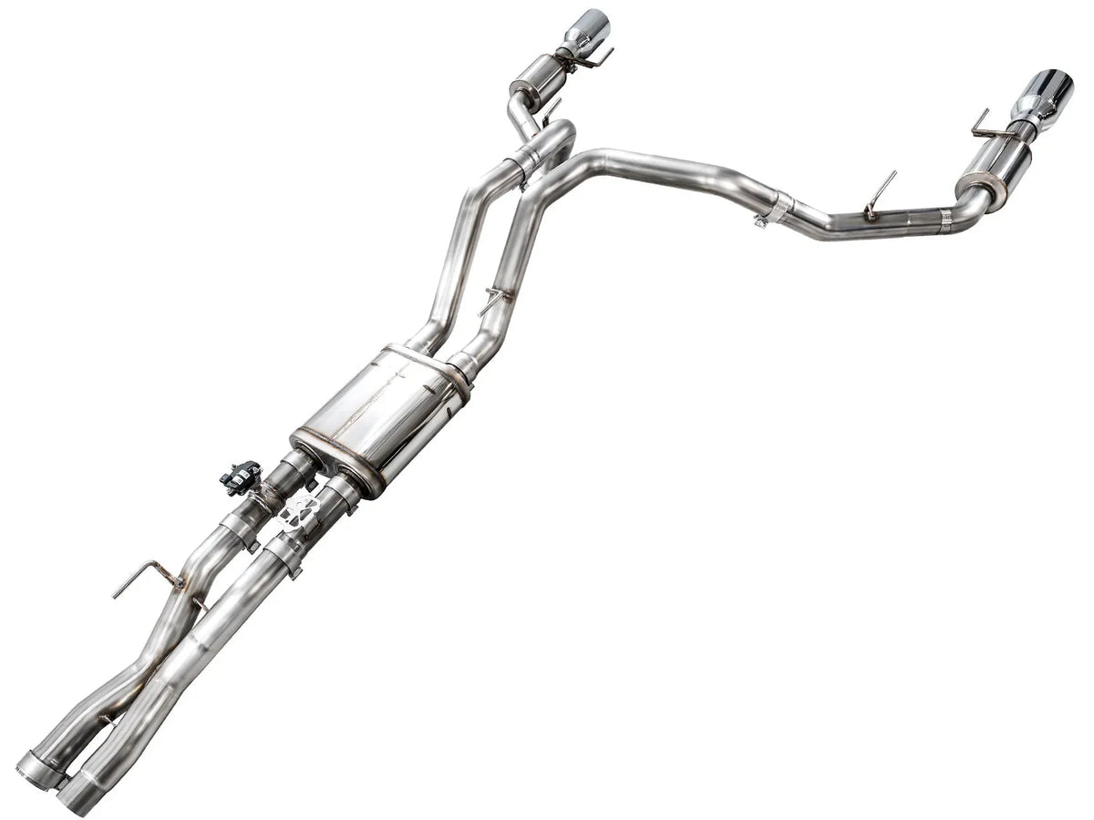 23-26 Ford Raptor R AWE Tuning 3025-32852 Gen 3 SwitchPath™ Exhaust - Chrome Silver Tips