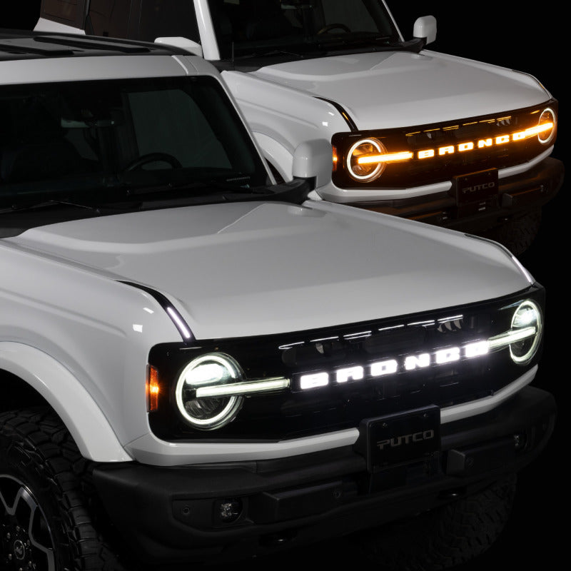 21-26 Ford Bronco w/ Front Camera Putco 92852 Luminix LED Grille Emblem