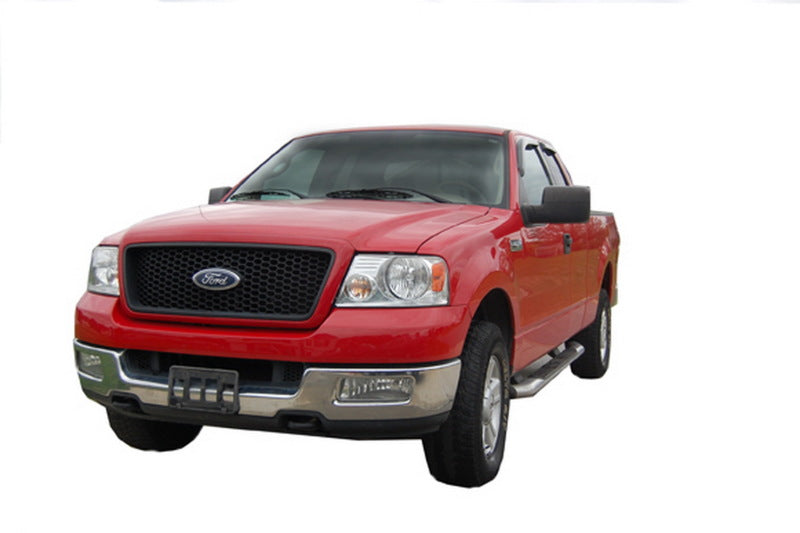 04-14 Ford F-150 Supercab AVS 94738 Ventvisor Outside Mount Window Deflectors 4pc - Smoke