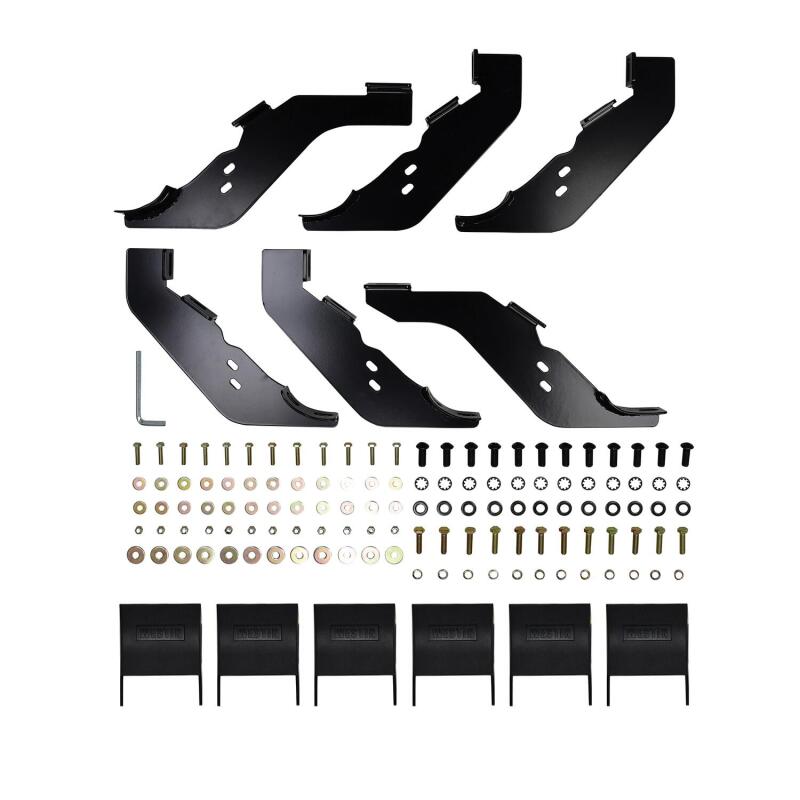19-25 Ford Ranger Supercrew Westin 21-24155 PRO TRAXX 4 Oval Nerf Step Bars - Black