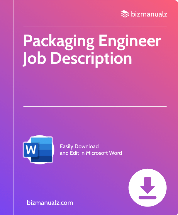 Packaging Engineer Job Description | JD0900