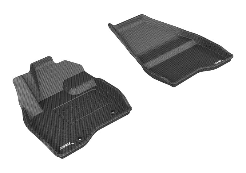 15-16 Ford Explorer 3D MAXpider L1FR09111509 Kagu 1st Row Floor Mat Black