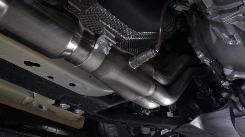 15-20 Ford Mustang Shelby GT350 Stainless Works GT350HCAT Headers 1-7/8in Primaries High-Flow Cats 3in Collectors - Factory Connect