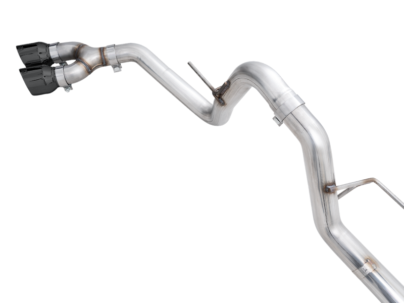 21-26 Ford F-150 AWE Tuning 3015-23059 0FG Dual Side Exit Cat-Back Exhaust - 4.5in Diamond Black Tips