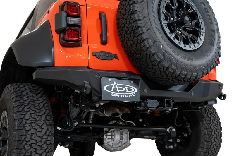 22-23 Ford Bronco Raptor Addictive Desert Designs R26012NA0103 Rock Fighter Rear Bumper