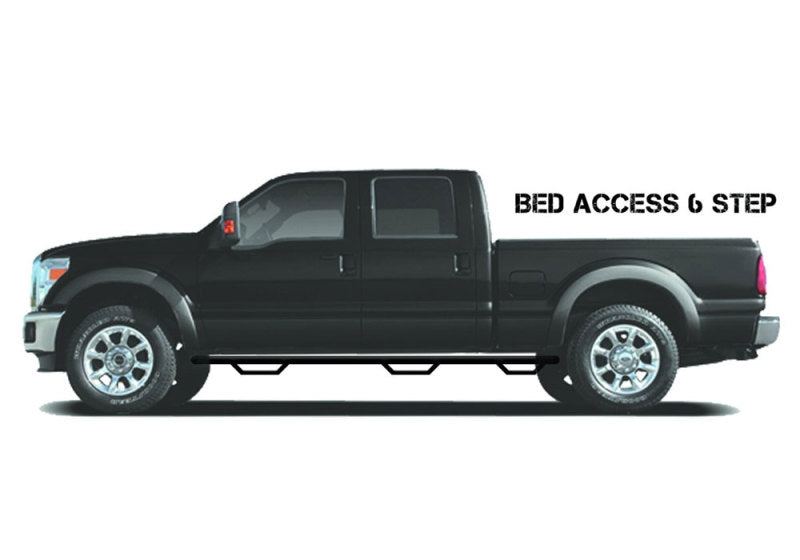 09-14 Ford F-150 / 10-14 Raptor N-Fab F09102CC-6-TX Nerf Step 5.5ft Bed 3in Bed Access - Tex. Black