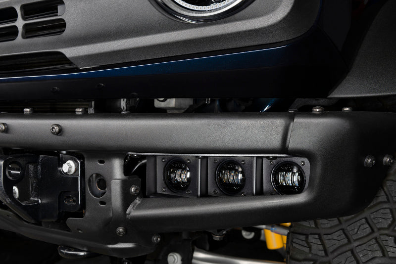 21-25 Bronco ORACLE Lighting 5890-001 Triple LED Fog Light Kit for Steel Bumper - White