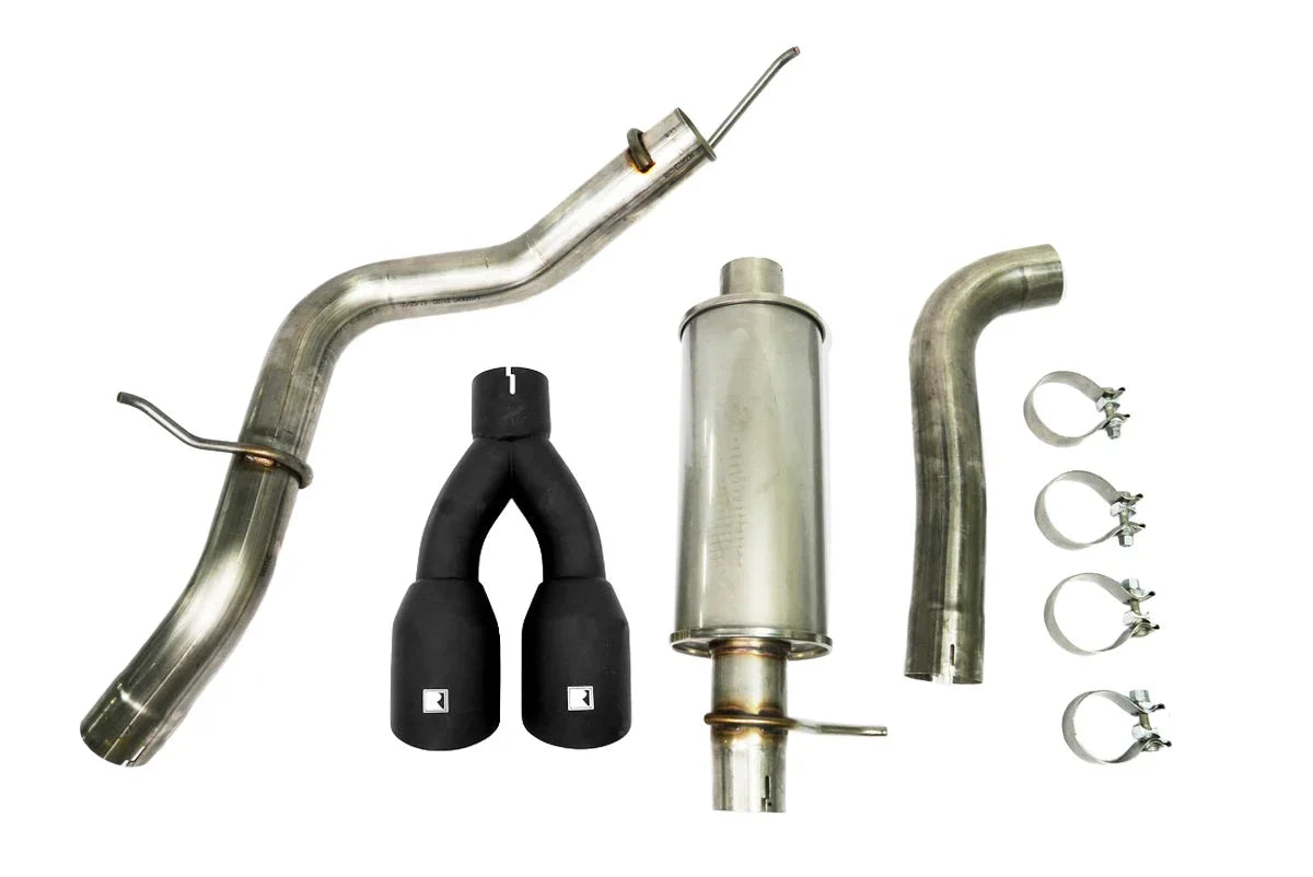 19-23 Ford Ranger 2.3L Roush 422179-BLK Performance Catback Exhaust w/ Black Tips